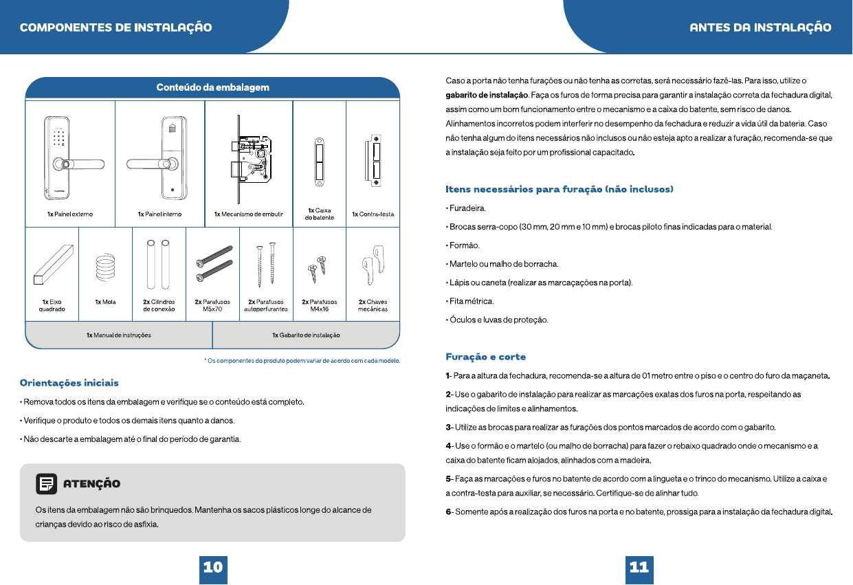 Manual Fechadura Digital FDN 110 — página 6 de 13